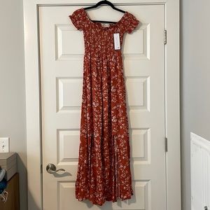 NWT (Has been hemmed!) Goodnight Macaroon Floral Maxidress